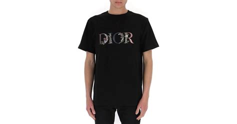 dior flowers t shirt